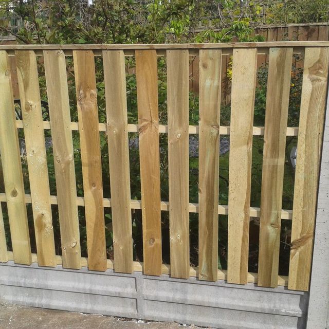 Light Wooden Fence