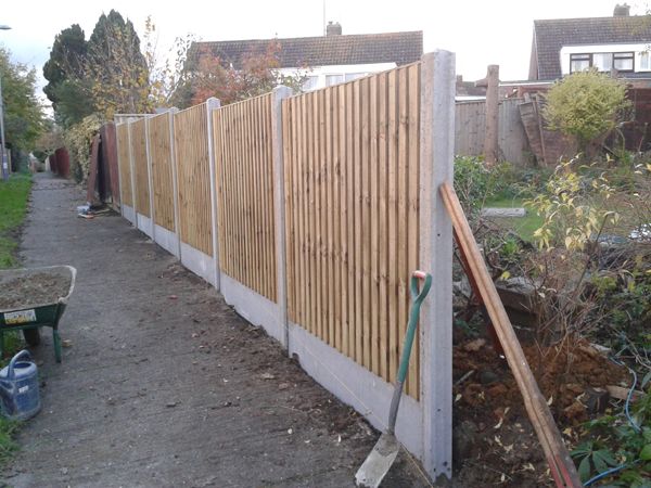 Fence Being Installed